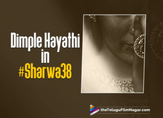Sharwa38 Sharwanand's film onboards Dimple Hayathi