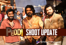 Shoot of Ram Charan's Peddi in a humongous set