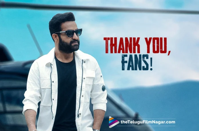 Jr NTR Thanks Fans for Birthday Wishes and War 2 Teaser Response