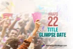 RAPO22: Time to welcome Title Glimpse of Ram Pothineni's movie
