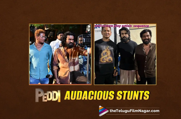 Peddi Ram Charan shoots for massive action sequence on a train set