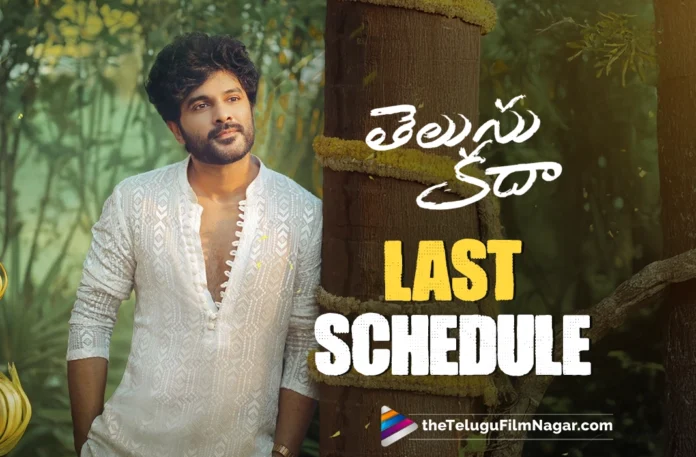 Siddu Jonnalagadda's Telusu Kada enters final schedule