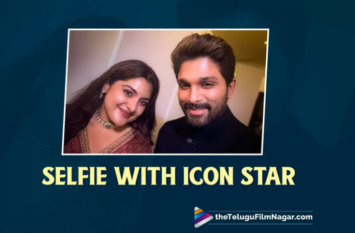 TGFA's Best Nivetha Thomas shares sweet selfie with Allu Arjun