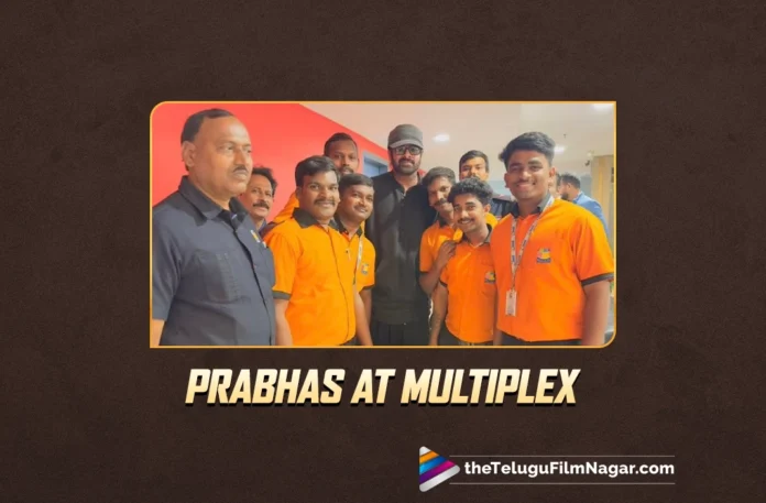 Prabhas Delights Fans with Surprise Visit After Watching F1 The Movie