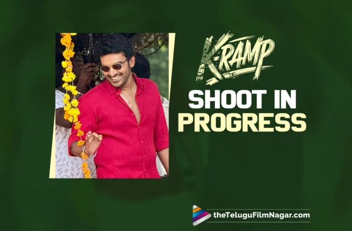 Shoot update Kiran Abbavaram Brings High Energy to 'K-RAMP' Sets