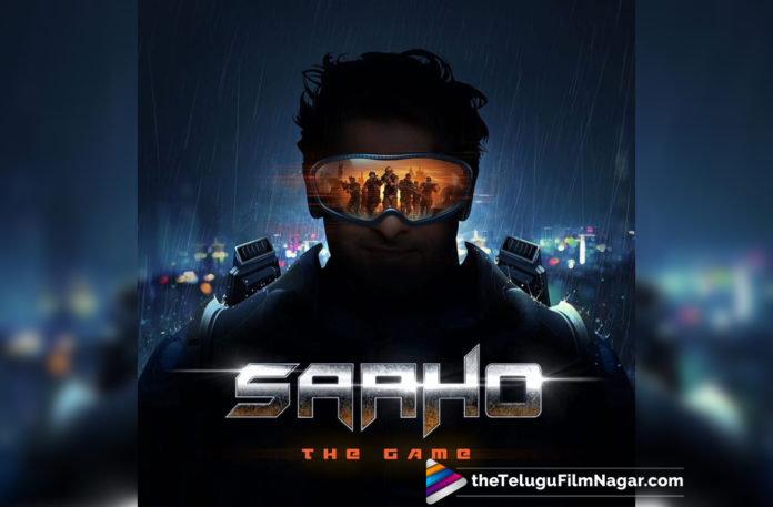 2019 Latest Telugu Film News, Prabhas Announces A Special Saaho Experience For Fans, Special Saaho Experience For Fans By Prabhas, Saaho Movie latest News, Prabhas Saaho The Game Coming Soon, Saaho The Game For Prabhas Fans, Rebel Star Prabhas kickstarted the promotions for Saaho, Prabhas announced a new visual experience for his fans, SaahoTheGame Launching soon, Telugu Film News, Telugu Filmnagar, Tollywood Cinema Updates