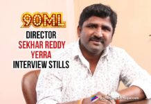 90ML Director Sekhar Reddy Yerra Interview Stills