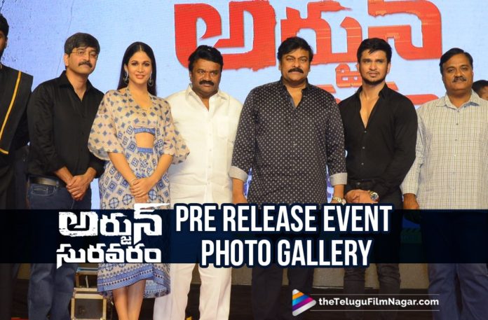 Arjun Suravaram Movie Pre Release Event Photo Gallery