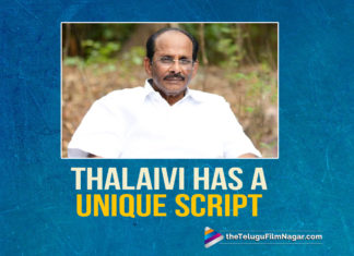 Thalaivi Special Script,latest telugu movies news,Telugu Film News 2019, Telugu Filmnagar, Tollywood Cinema Updates,Thalaivi Fantastic Script,Thalaivi Movie Updates,Thalaivi Latest News