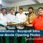 Balakrishna - Boyapati Srinu New Movie Opening Photos