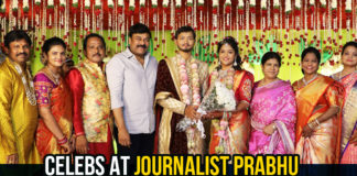 Celebs At Journalist Prabhu Daughter Wedding Photos