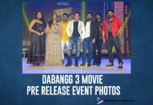 Dabangg 3 Movie Pre Release Event Photos