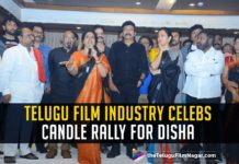 Telugu Film Industry Celebs Candle Rally For Disha