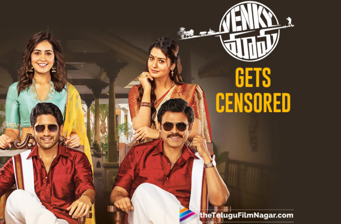 Venky Mama Completes Censor Formalities