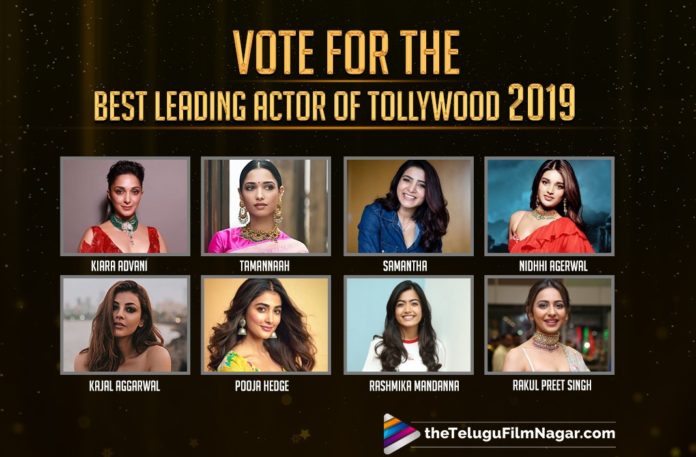 Vote For The Best Female Lead Actress Of Tollywood 2019