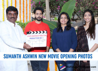 Sumanth Ashwin New Movie Opening Photos