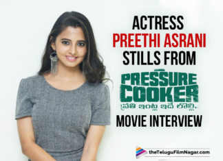 Actress Preethi Asrani Stills From Pressure Cooker Movie Interview