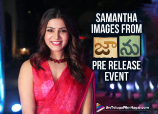 Samantha Images From Jaanu Movie Pre Release Event