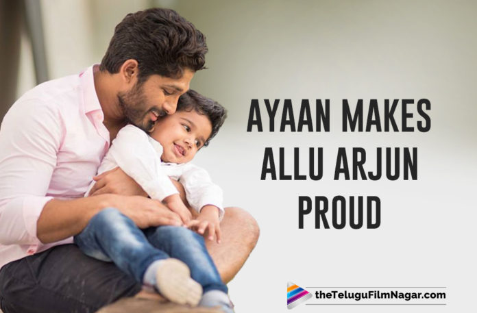 Allu Arjun is a proud father as son Allu Ayaan graduates with flying colours