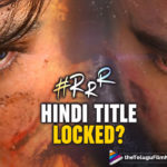 RRR: Jr NTR - Ram Charan's Period Action - Drama Titled Ram Ravan Raj in Hindi?