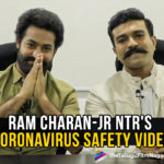 RRR - Komaram Bheem And Alluri Sitarama Raju Talk About Coronavirus Safety Measures