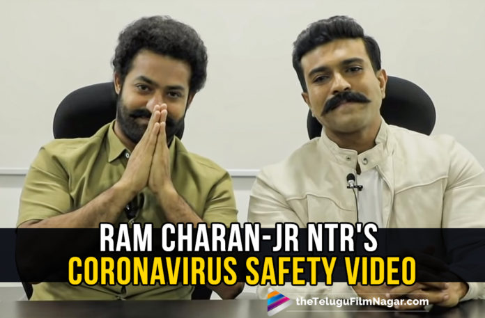 RRR - Komaram Bheem And Alluri Sitarama Raju Talk About Coronavirus Safety Measures