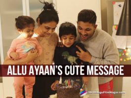 Allu Ayaan Pens A Cute Message To Parents Bunny And Sneha On Their 9th Anniversary,Telugu Filmnagar,Latest Telugu Movies News,Telugu Film Updates 2020,Tollywood Movie Updates,Allu Ayaan,Allu Arjun,Allu Sneha,Allu Arjun and wife Sneha celebrate 9th wedding anniversary,Allu Arjun Thanks His Wife Sneha Reddy On 9th Wedding Anniversary,Allu Arjun son Ayaan writes a sweet letter on the 9th marriage anniversary of his parents,Allu Arjun Son Gives An Adorable Letter To His Parents On Their 9th Wedding Anniversary,Allu Arjun Is Setting Couple Goals with His Endearing Wish for Wife Sneha Reddy