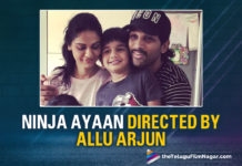 Allu Arjun Turns Director For His Son Ayaan