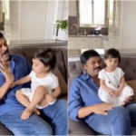 Megastar Chiranjeevi Shares An Adorable Video Of Him Playing With Granddaughter Navishka