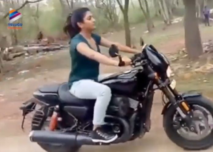 Eesha Rebba Shows Off Her Riding Skills In This Unseen Video From The Sets Of Aravinda Sametha