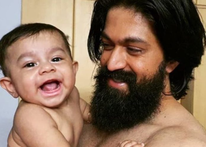 Shirtless Yash And His Baby Boy In THIS Latest Picture With All Smiles Will Fill Your Heart