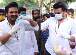 Manchu Manoj Helps Migrant Labour With Transport And Basic Commodities