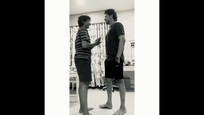 Mahesh Babu And Son Gautam Have A Fun Banter About Their Heights In This Hilarious Video