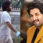 Allu Arjun Spotted Taking A Morning Walk In A Public Place; Video Goes Viral