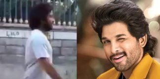 Allu Arjun Spotted Taking A Morning Walk In A Public Place; Video Goes Viral