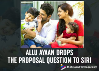 Allu Arjun’s Son Allu Ayaan Proposes To His Virtual Friend Siri In THIS Hilarious Video