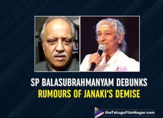 S.P Balasubramaniam Debunks Rumours About Legendary Singer Janaki’s Demise