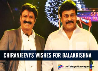 Megastar Chiranjeevi Penned a special note for NBK on his birthday
