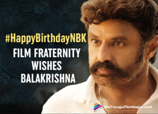 #HappyBirthdayNBK : Film Fraternity Comes Together To Wish The Veteran Balakrishna