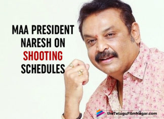 MAA President Naresh Says Film Industry Is In Dilemma About Restarting Shootings