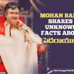 Mohan Babu Shares Unknown Secrets As 25 Years Of Cult Classic Pedarayudu