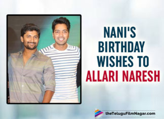 Allari Naresh Receives Good Wishes From Nani For His Amazing Naandhi Teaser