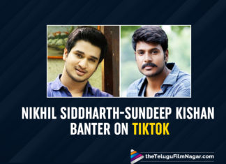 Nikhil Siddharth And Sundeep Kishan Twitter Banter On TikTok App