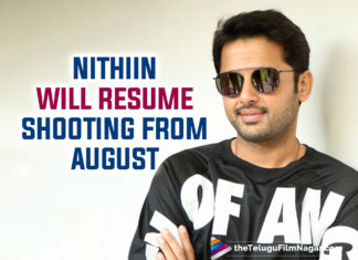 Nithiin To Begin Shooting For His Upcoming Films From August