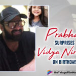 Prabhas Surprises Lakshmi Manchu's Daughter Nirvana On Her Birthday