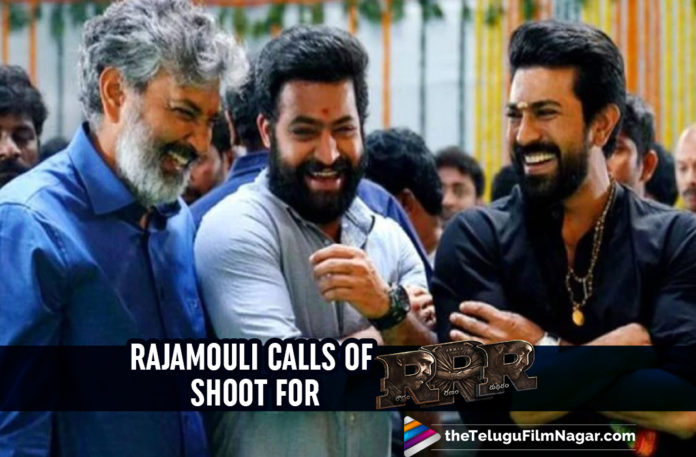 S.S. Rajamouli Calls Off Trial Shoot For RRR Because Of THIS Reason