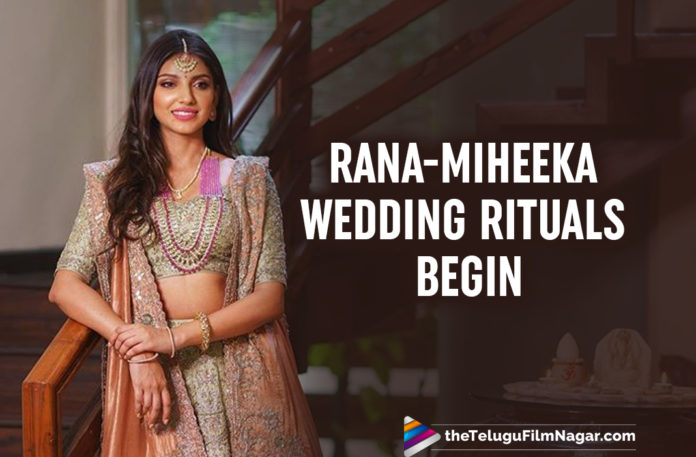 Rana Daggubati-Miheeka Pre Wedding Celebration Begins