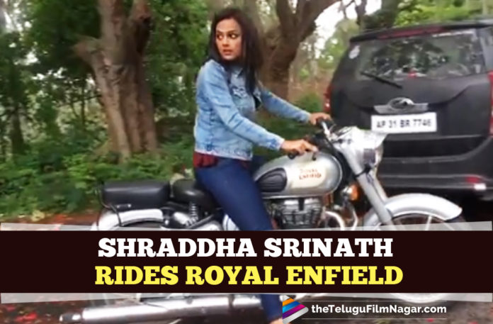 Shraddha Srinath Learning Bike Riding Is Literally All Of Us