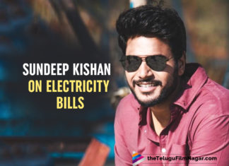 Sundeep Kishan Shares Hilarious Tweet On High Raising Electricity Bills