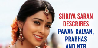 Shriya Saran Description Of Prabhas Is Totally Like Every Fangirl; Here it is